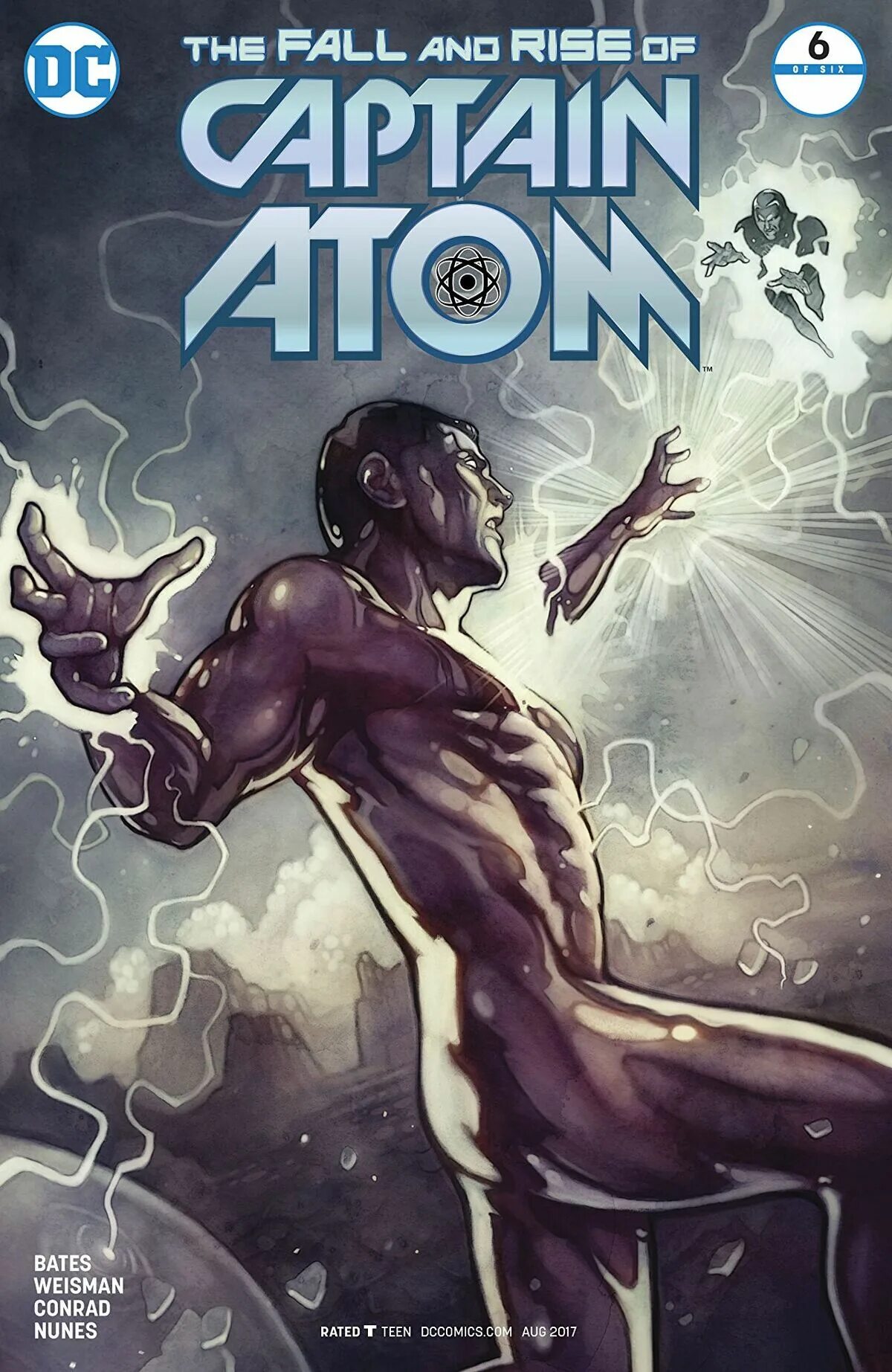 Atom fall. Atom fall
