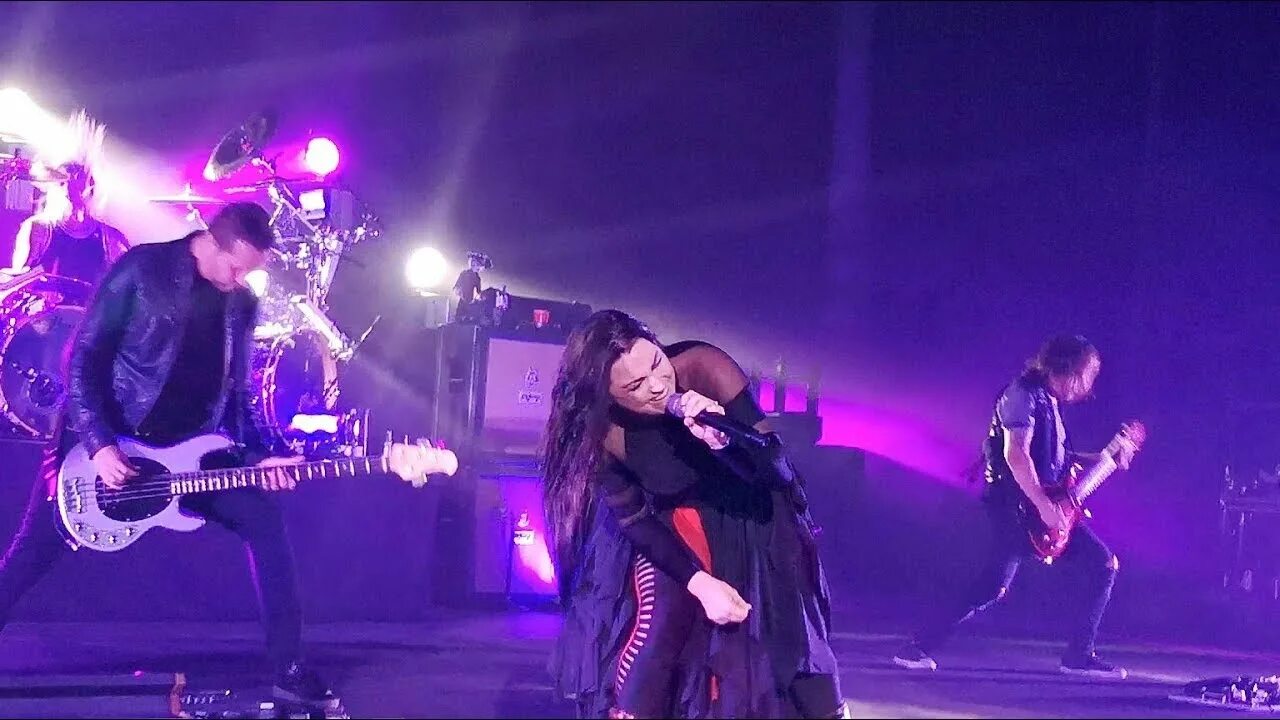 Нападение на крокус в москве видео. Концерт Evanescence 2019 в Воронеже. Evanescence going under Dress.