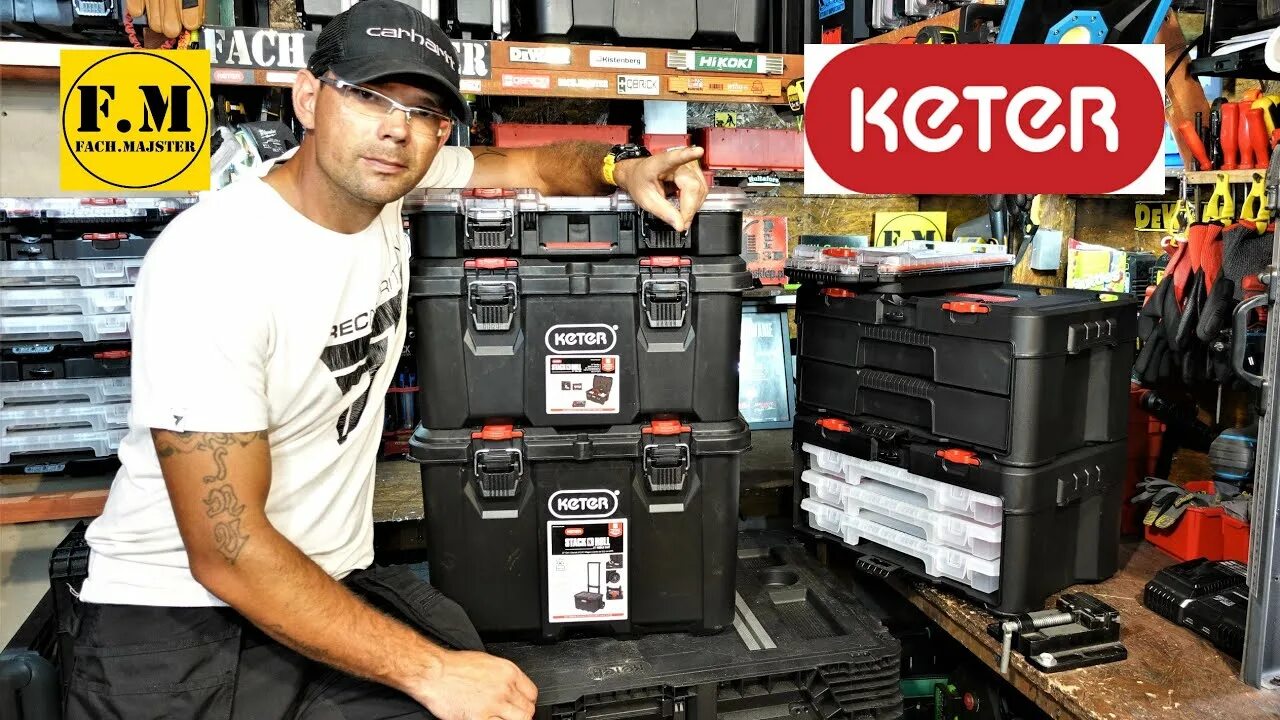 N stack. Keter stack n roll. 17211432 keter. ящик для инструментов stack&#039;s system cart pack n. модульная система keter stack&#039;s system 17210000.