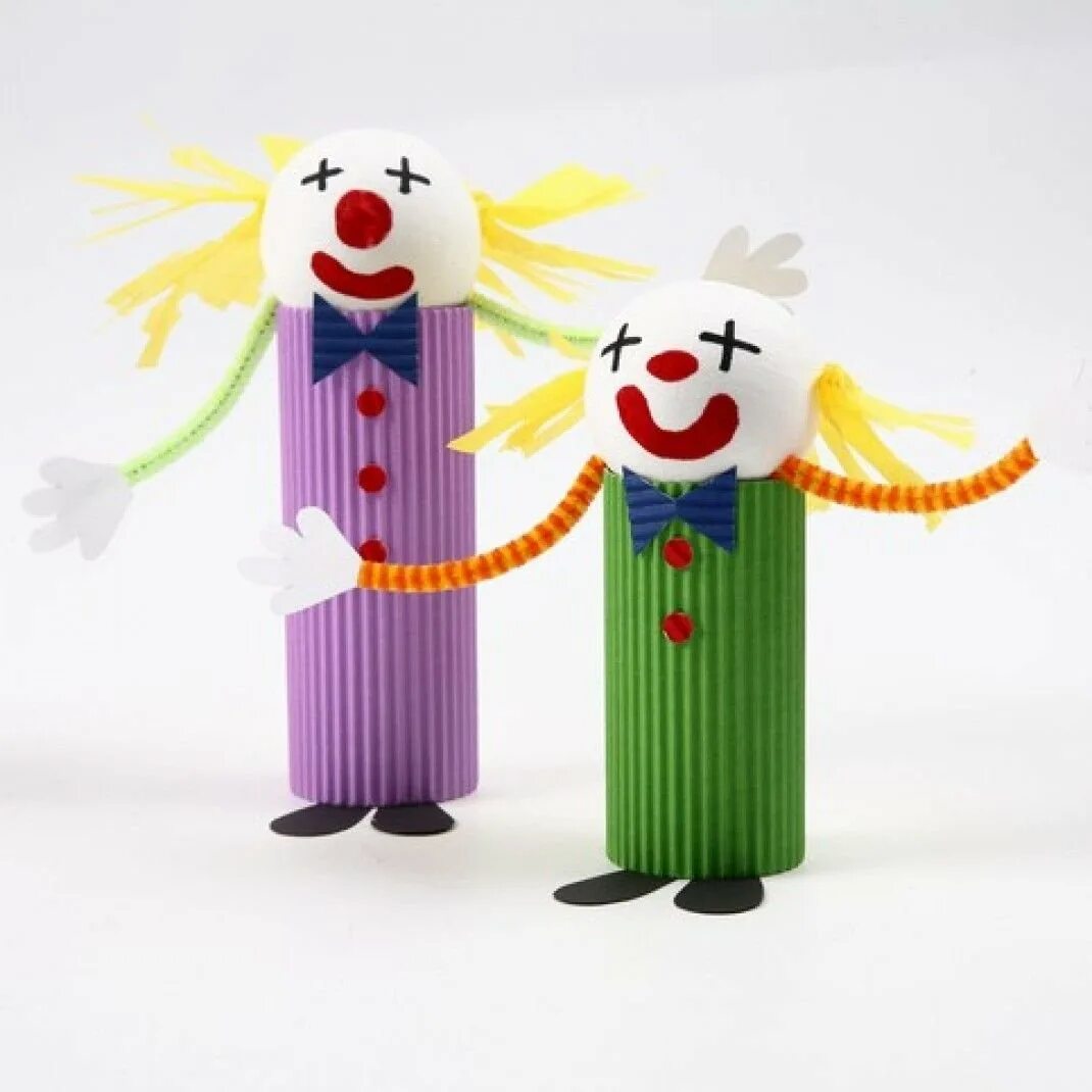 Сделать клоуна своими руками. Поделка клоун. Клоун поделка из бумаги. Поддлека клоун. Поделка клоун для детей.