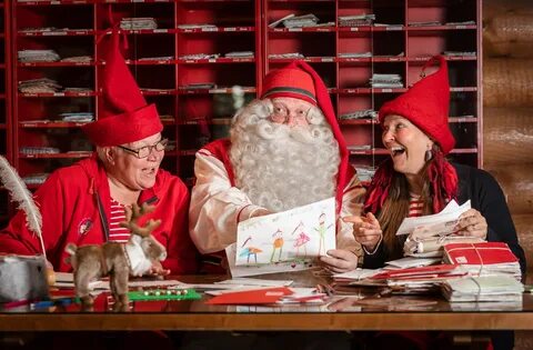 Santa visits
