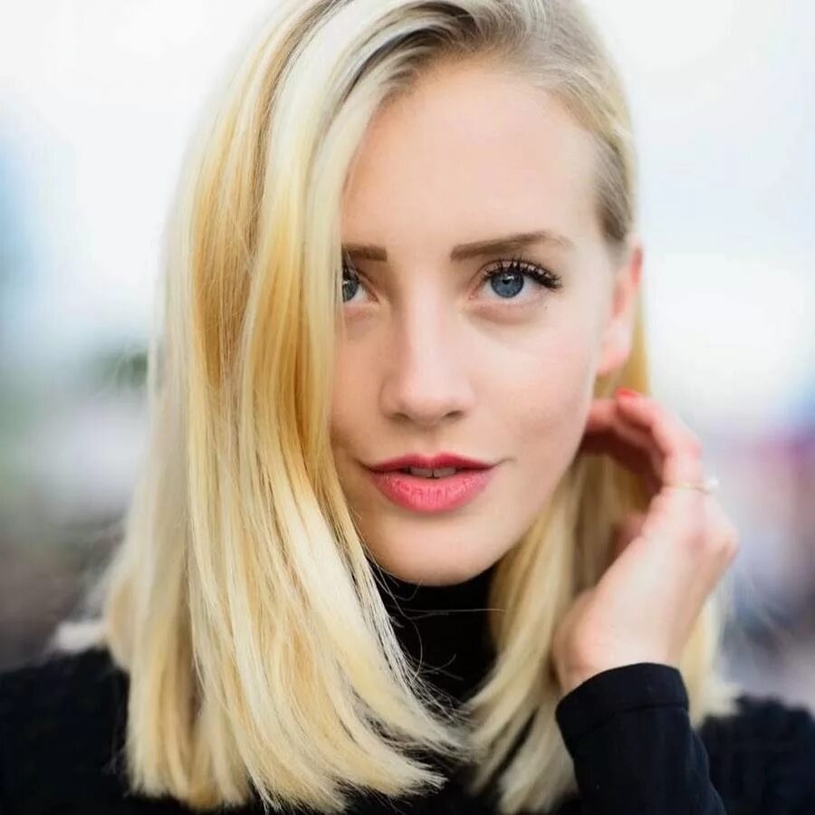 Удлиненное каре девушка. Виктория герц. лонг боб. стрижка lob long-bob. каре лонг боб.