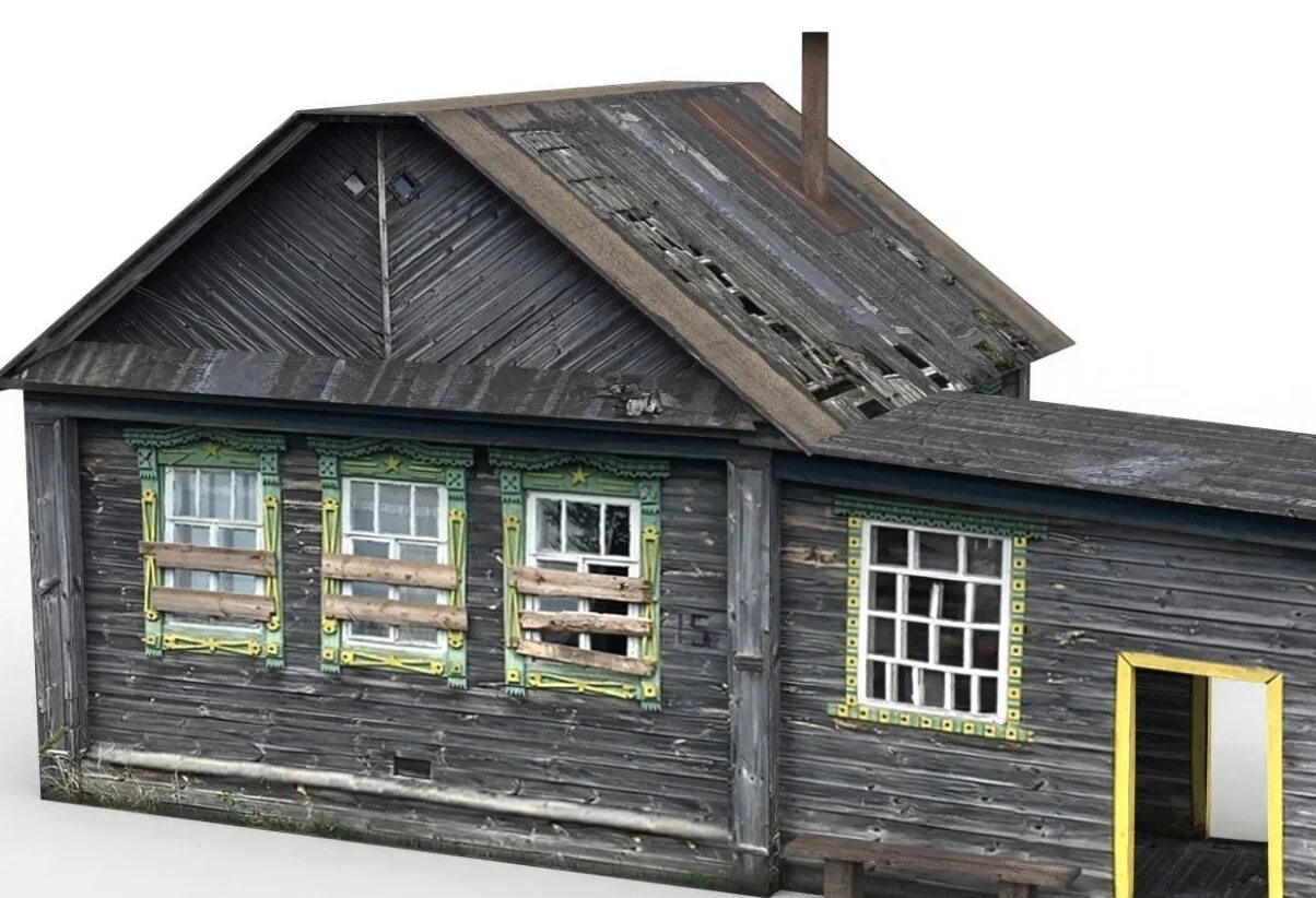 3д модель деревни. Village house 3d model. деревянный дом 3д модель. старый деревянный дом 3д модель.