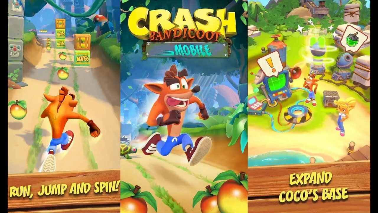 Mobile краш. Crash Bandicoot шрифт. Крэш бандикут анекдот. Краш мини а мобайл.