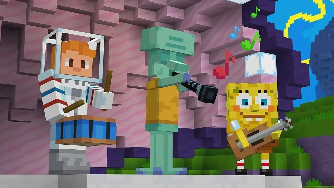Spongebob minecraft