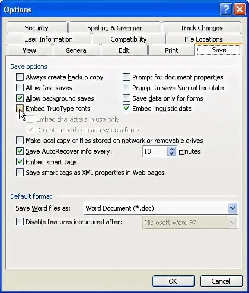 Enable feature