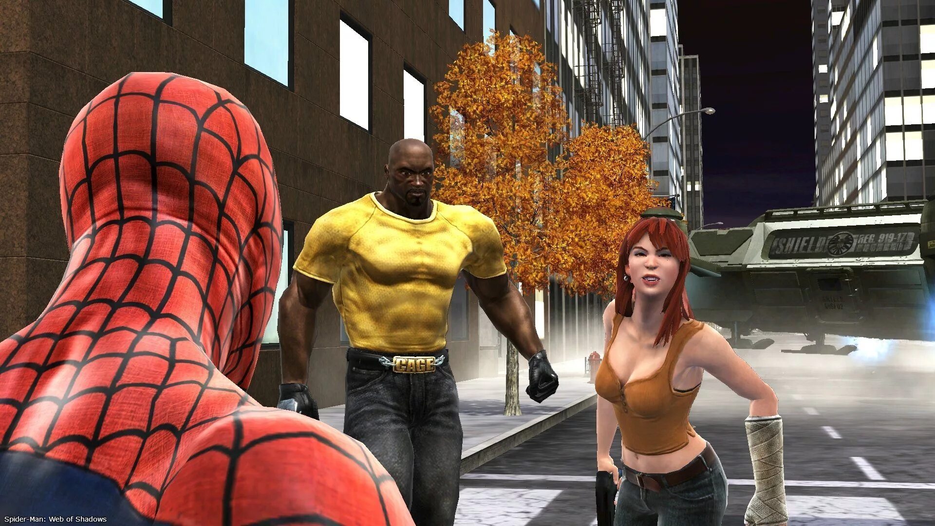 Spider man web of shadows wii. Человек паук паутина теней. игра spider man web of shadows. spider-man: web of shadows (2008). мэри джейн человек паук паутина теней.