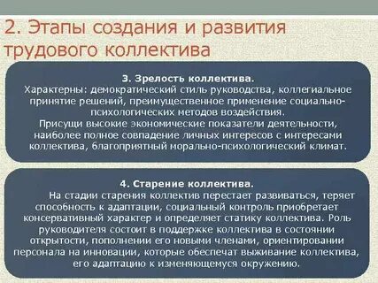 Понятие и определение коллектива