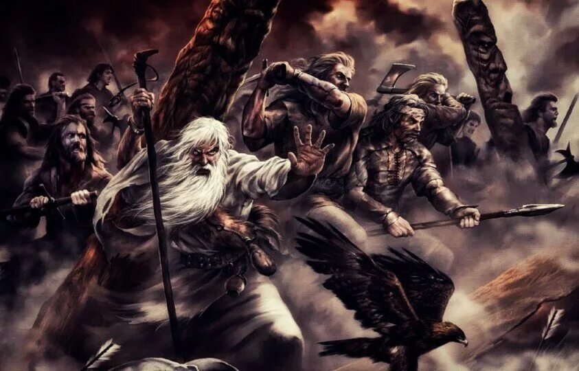 Бой предков. Вестготы племя. Бой предков. Художник-славянист елена доведова. Ушкуйники золотая орда.