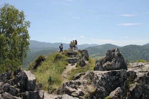 Скалы алтая