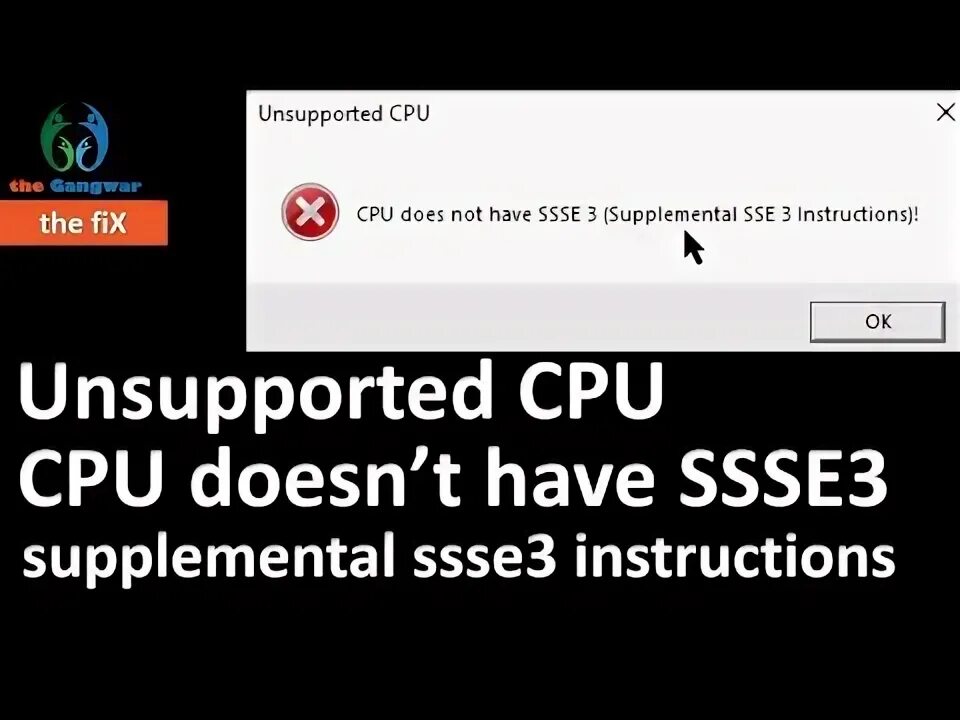 Your cpu does not support avx