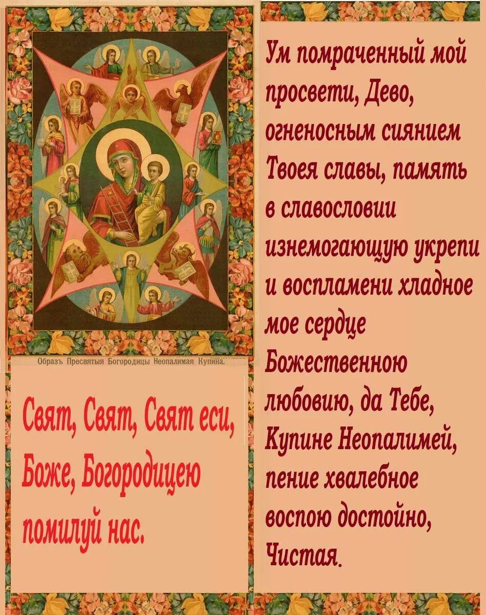 Неопалимая купина икона божией матери значение. Молитва неопалимая купина икона божией. Неопалимая купина икона божией матери молитва текст. Неопалимая купина икона молитва. Тропарь божией матери неопалимая купина.
