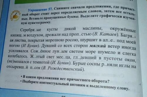 Спишите сначала предложения с причастными оборотами. Спишите сначала предложения с причастными оборотами затем. Сначала сначала предложения. Спишите вставляя пропущенные буквы выделите причастный оборот.