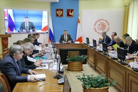 Оперативное совещание губернатора вологодской