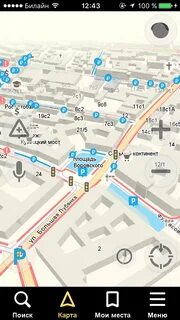 Парковка в москве в навигаторе