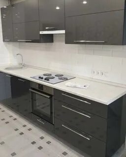 Серый гарнитур