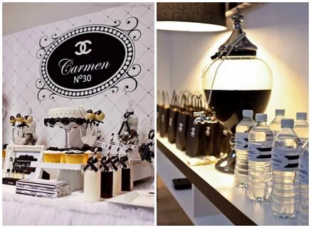 Chanel Inspired Party Food.