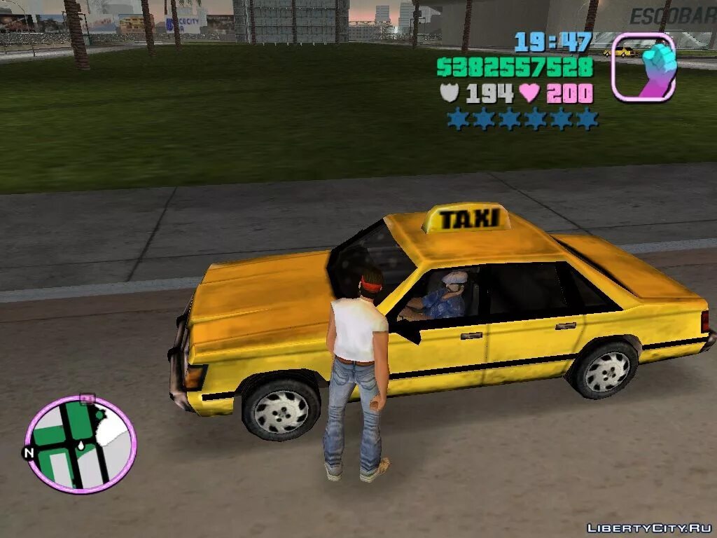 Gta vice city cabbie. Gta vc такси. Гта вайс сити таксопарк. Такси гта вайс сити. Такси гта вайс сити.