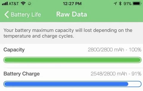 Battery life