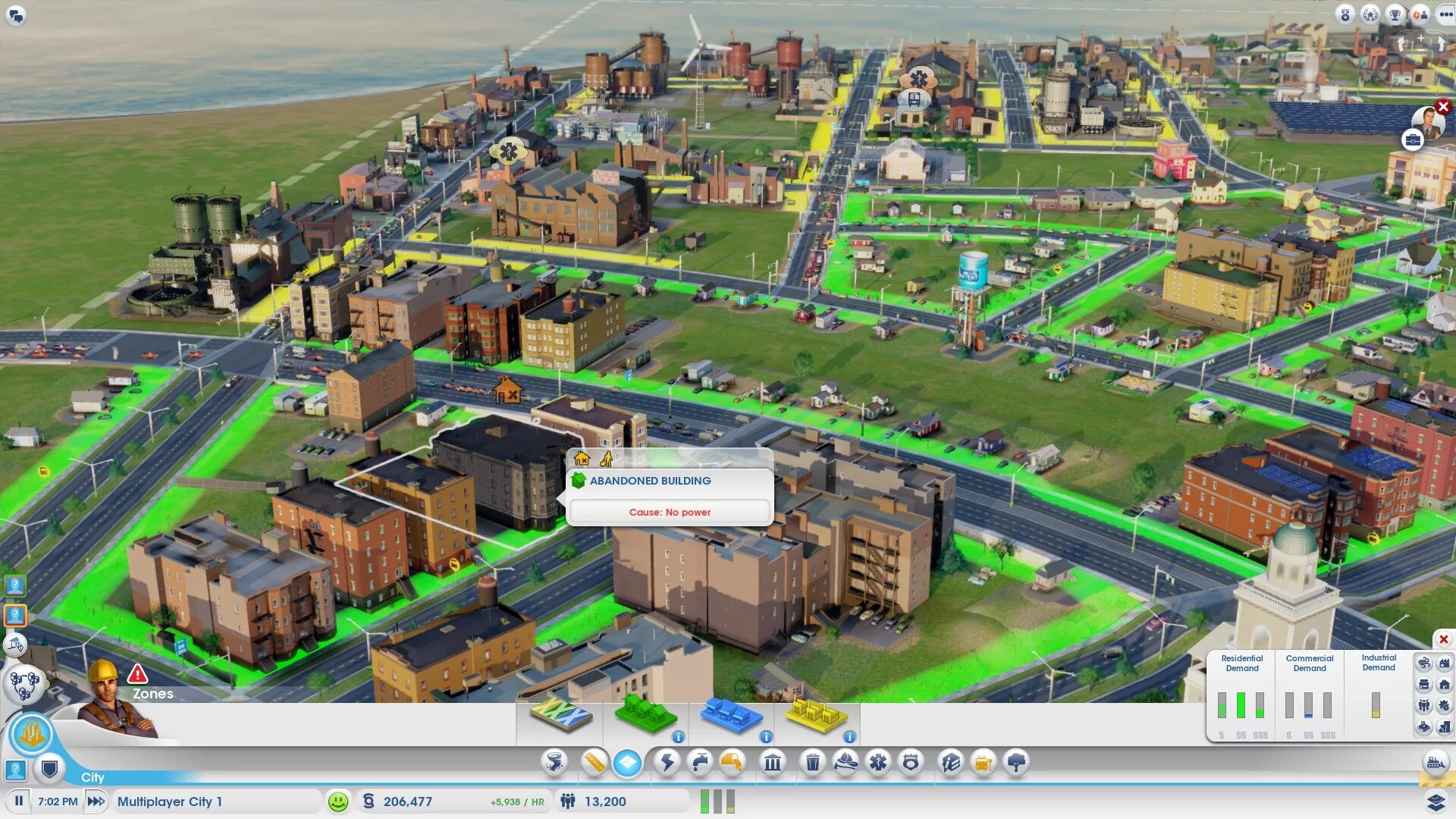 Multiplayer city