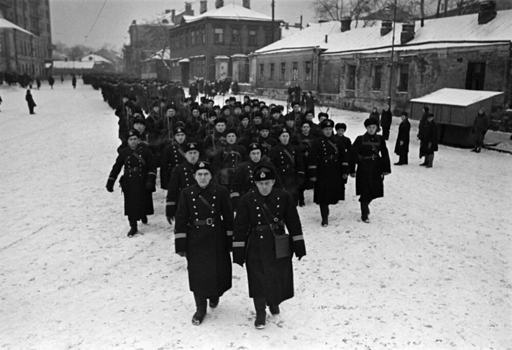 Полиция военного времени. Морские пехотинцы под Москвой в 1941 году. Оборона Москвы 1941. 64-Я отдельная морская стрелковая бригада. 71-Я морская стрелковая бригада.