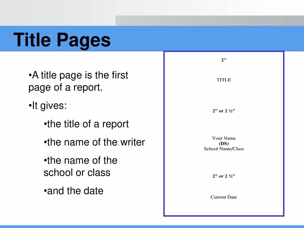 My first page. Report title page. one page презентация. title page example. title page for report.