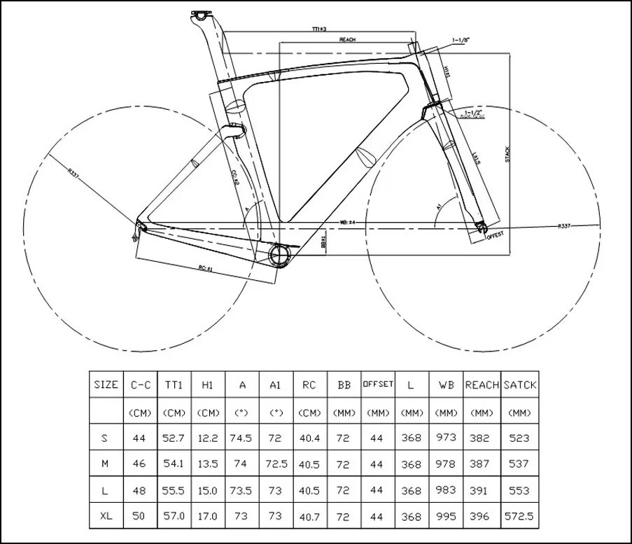 Размер рам 700c. Размер рамы l на шоссейный велосипед. Рама шоссейного велосипеда XL. 51 Размер рамы шоссейного велосипеда.
