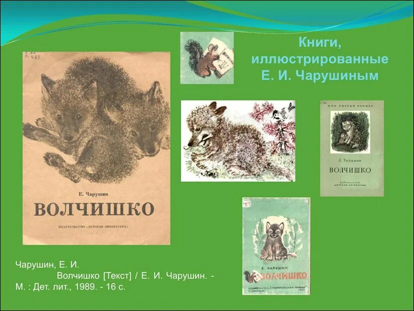 Сказки е и чарушина читать. Произведения е.и Чарушина для детей 4-5.