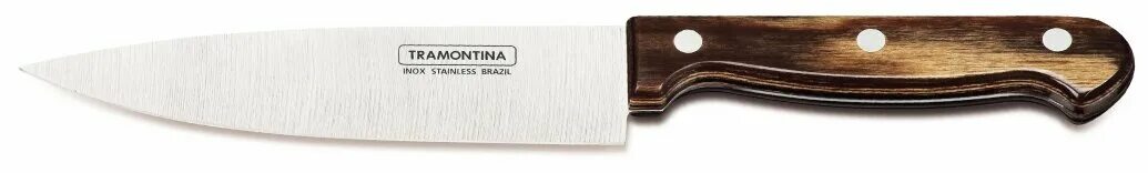 Нож tramontina 15 см. Кухонный нож tramontina. tramontina inox stainless. нож трамонтина 15 см. polywood 21131196.