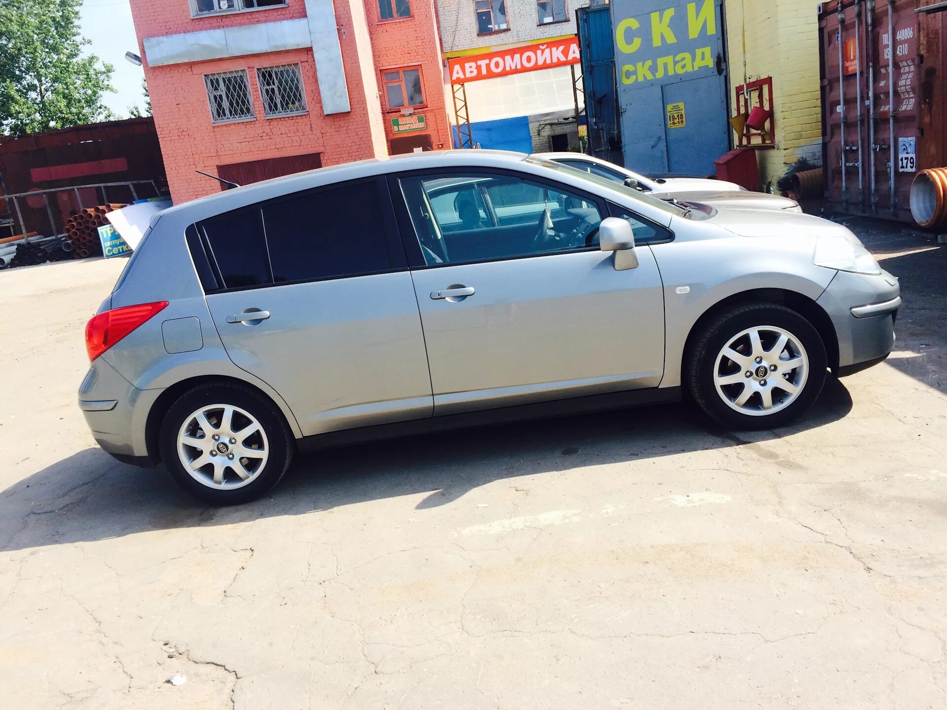 Диски Impul Aura SX-10 R17 - Nissan Tiida (1G), 1,5 л, 2007 года колёсные диски 