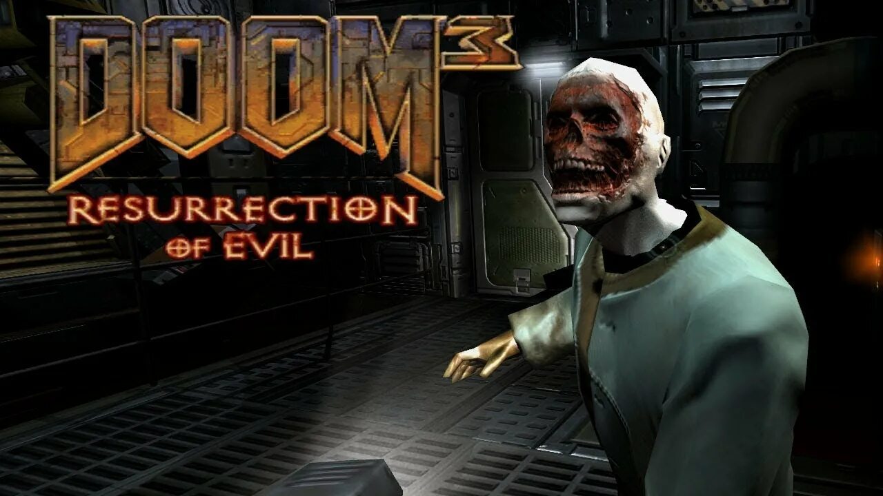 Последние дни злом. Doom 3 Resurrection of Evil бруйзер. Doom 3 Resurrection of Evil Бертругер.