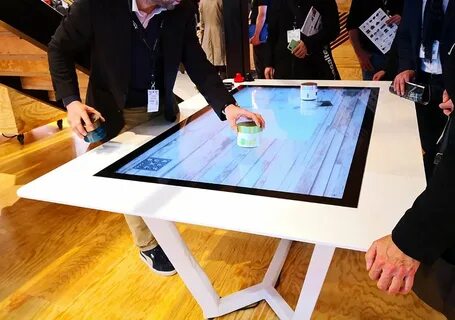 Touch table