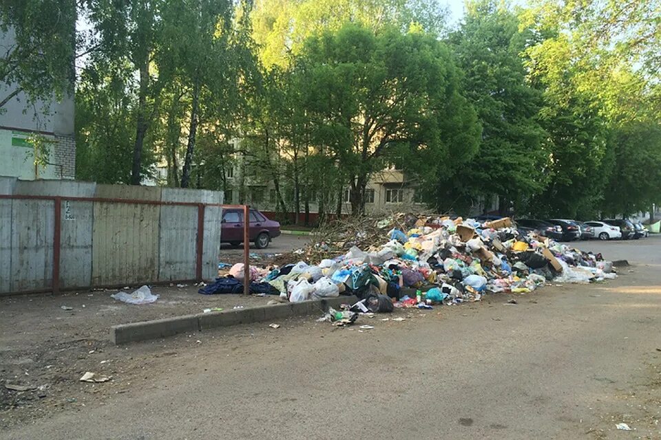 Мусорки Советский район. Помойка.