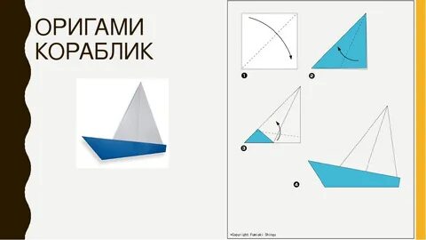 Схема кораблика