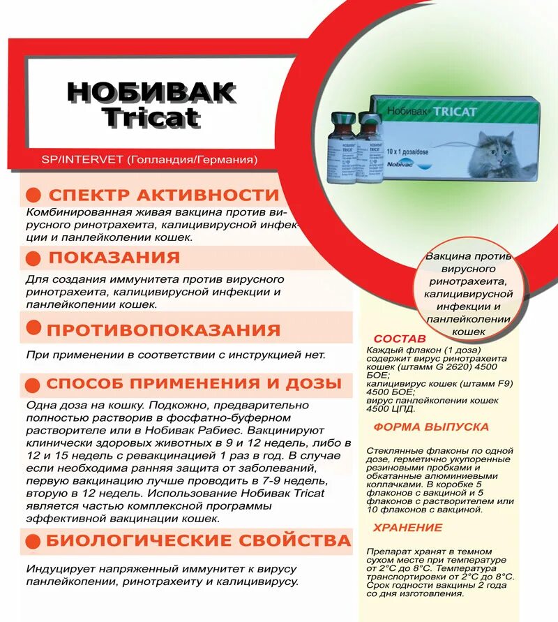 Трио инструкция по применению. Схема вакцинации котят нобиваком. Вакцина Нобивак трикет трио. Схема вакцинации кошек Нобивак. ТРИКЭТТРИО схема вакцинации