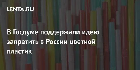 В госдуме поддержали идею