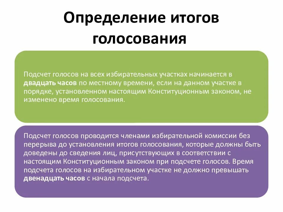 Определение результатов голосования. Подсчет голосов и определение результатов выборов. Подсчет голосов и определение результатов выборов. Порядок определения результатов голосования. Порядок подсчета голосов избирателей на выборах.