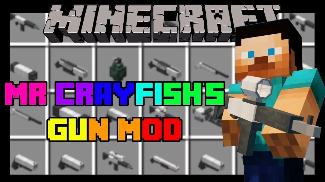 Мод MRCRAYFISH'S Gun Mod. Мод MRCRAYFISH'S Gun на огнестрельное оружие. MRCRAYFISH S мод на оружие. MRCRAYFISH'S Guns мод крафты. Mod 1.16 mrcrayfish s gun