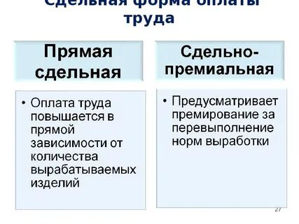 1 форма оплаты это