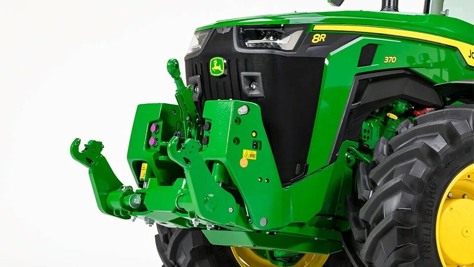 Джон навески. John Deere 8rx. John Deere 8r 340. Джон Дир 8r с передним ВОМ. Трактор зондир 8 габариты.