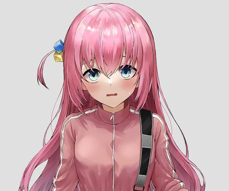 Бочи персонаж. Nijika ijichi. hitori gotou персонаж. hitori gotou art.