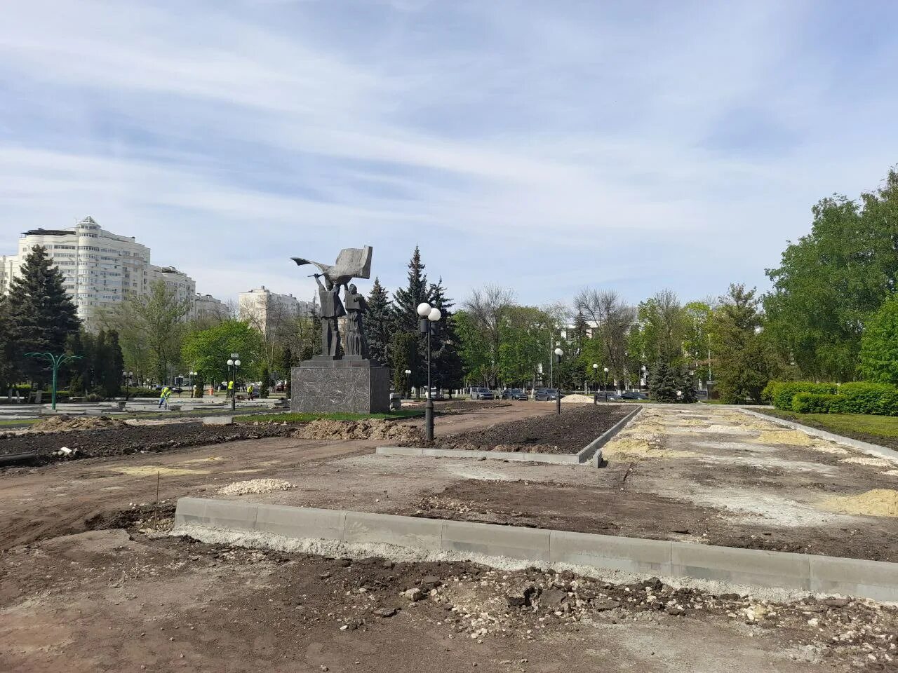 Площадь починка. Площадь починка