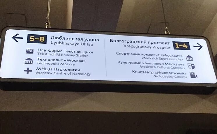 Таблицы на улицах в торговых центрах