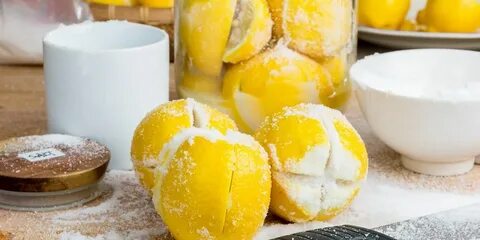 Salted lemons