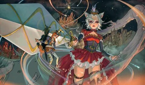 Exhausted by the abomination hidden in the dense fog, a girl in a world of ...