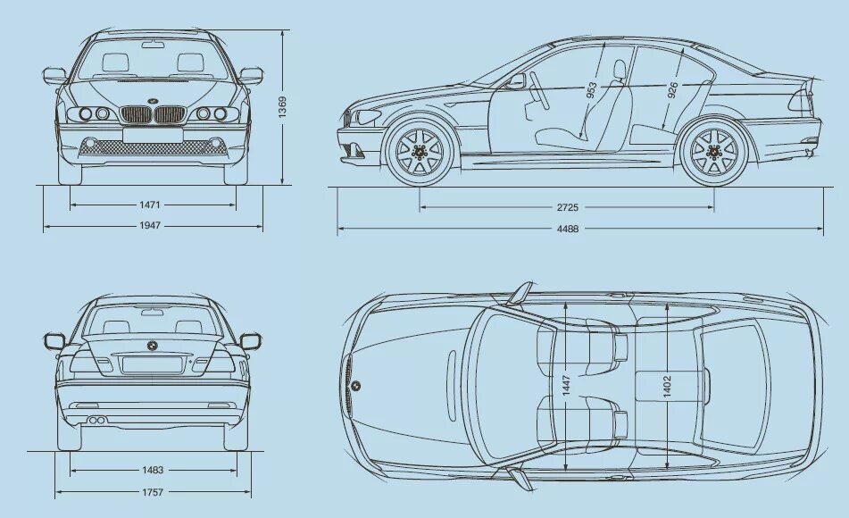 Е46 характеристики. БМВ 5 е39 габариты. Габариты БМВ е39. BMW e39 габариты. БМВ е39 длина кузова.