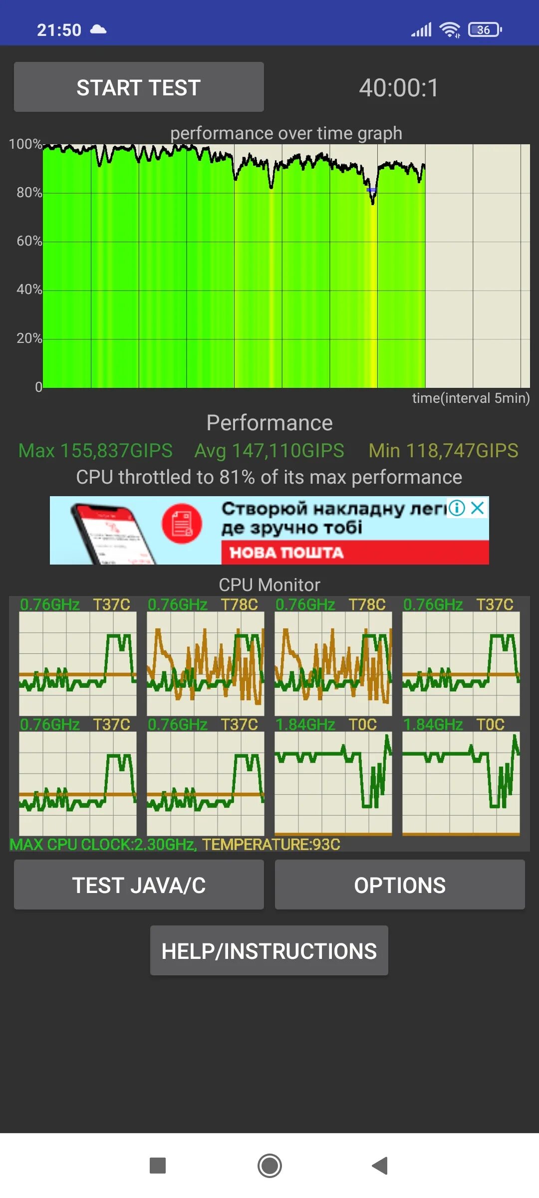 Cpu trolling test