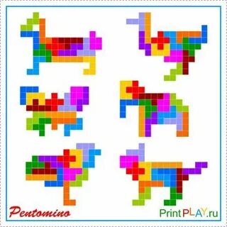 12 фигур пентамино