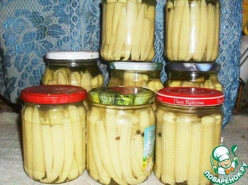 Как заготовить початки кукурузы на зиму. Консервированная мини кукуруза в початках. кукуруза консервированная маленькая в початках. маринованные початки. початки кукурузы в банке.