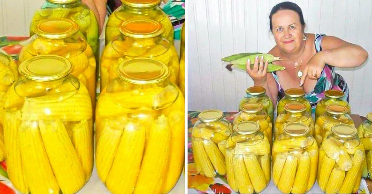 Как замариновать домашнюю кукурузу